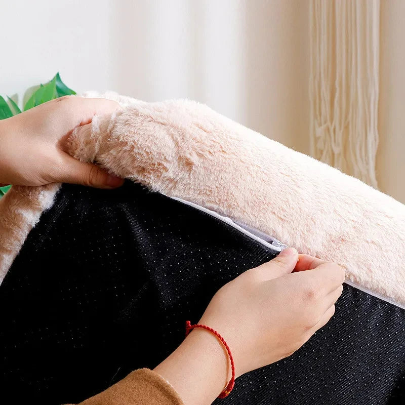 Luxury Cat Bed Sofa Winter Warm Nest
