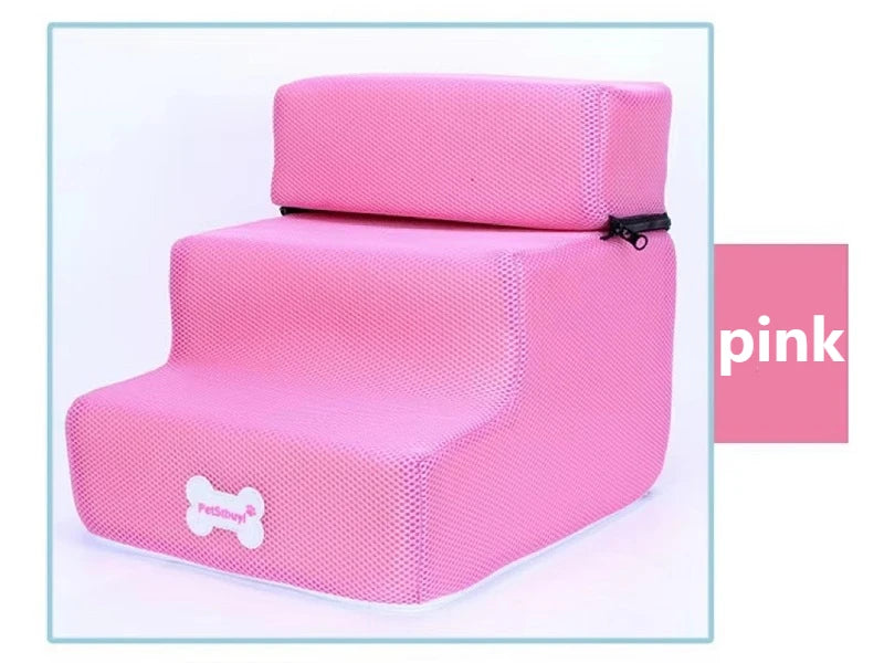 3-Step Pet Stairs for Small Dogs and Cats
