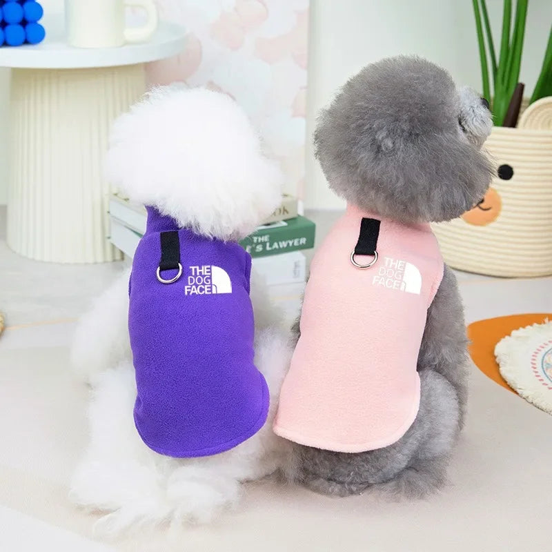 Fleece Warm Dog Sweater Vest