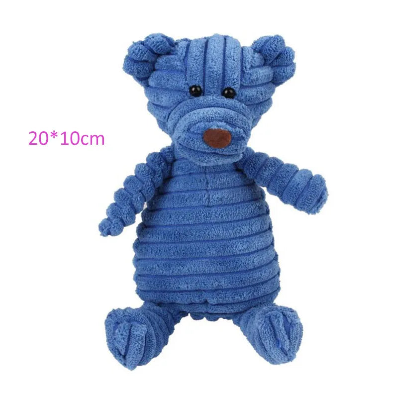 Bite Resistant Squeaky Plush Dog Toy