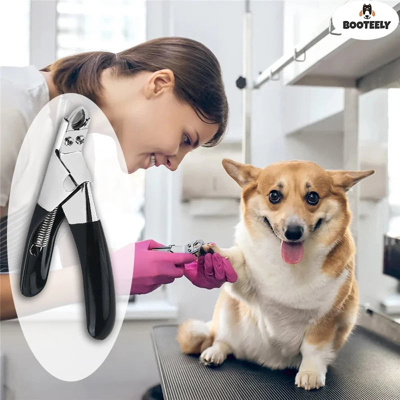 Stainless Steel Pet Nail Clipper for Dogs & Cats