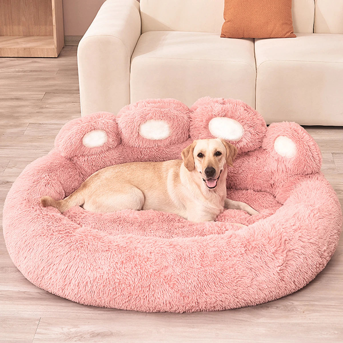 Fluffy Pet Bed for Dogs & Cats
