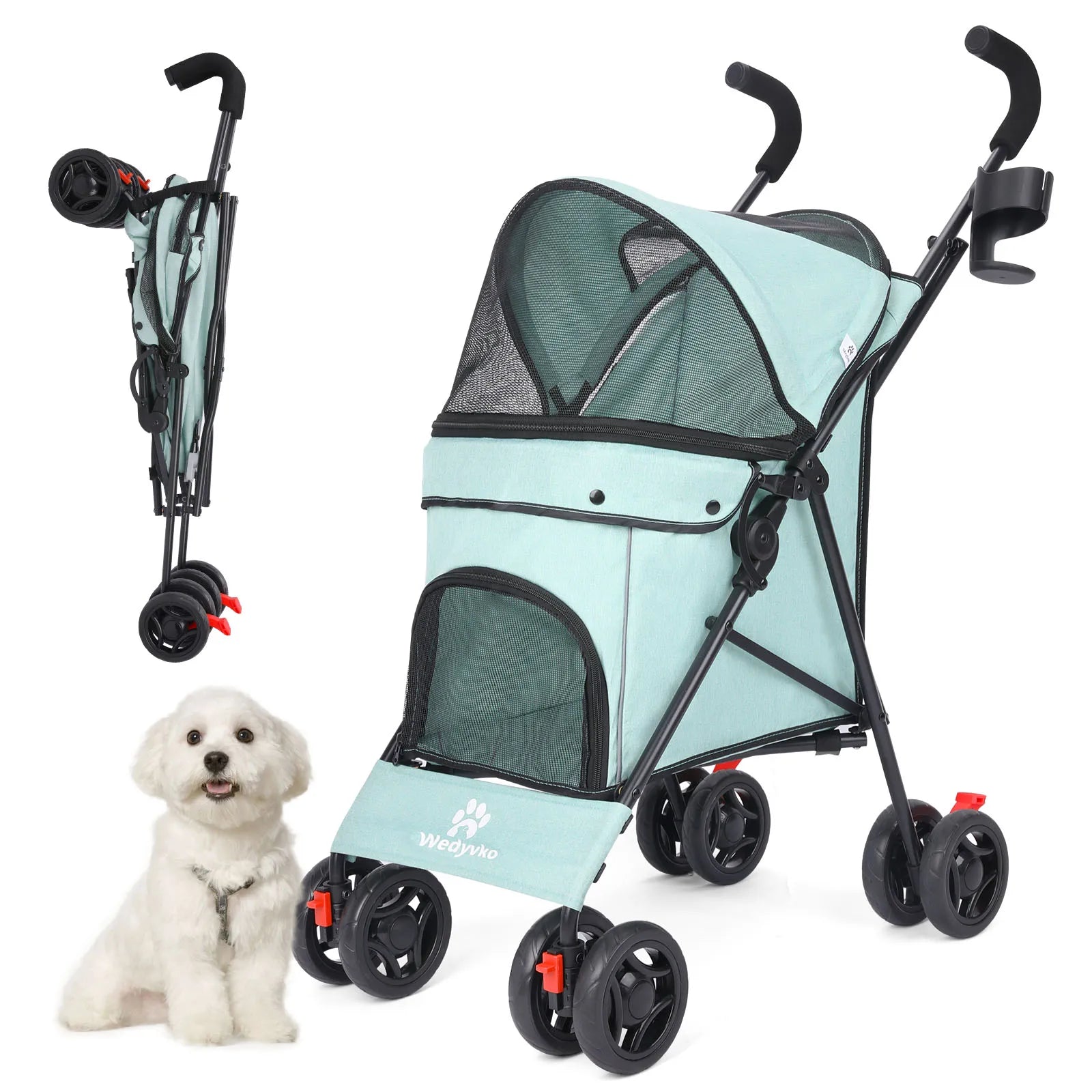 Lightweight Outdoor Puppy & Cat Stroller