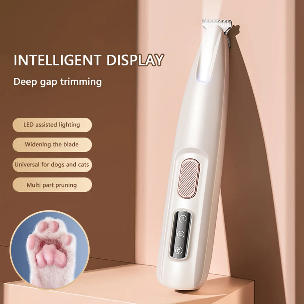 Portable LED Pet Nail Grinder & Trimmer