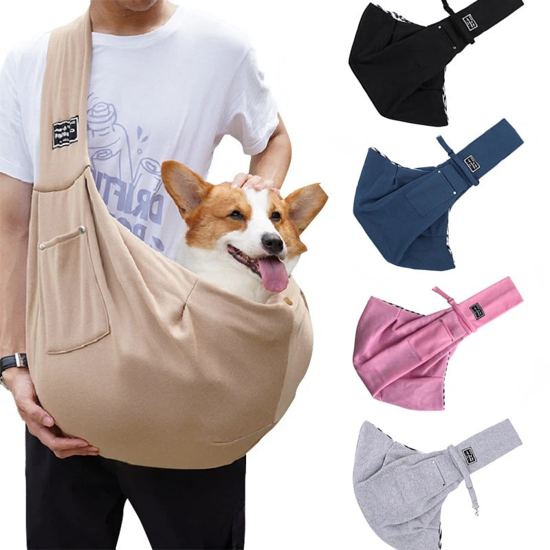 Comfortable Crossbody Pet Sling Carrier