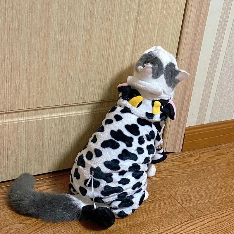 Fleece Soft Warm Dog Jumpsuit