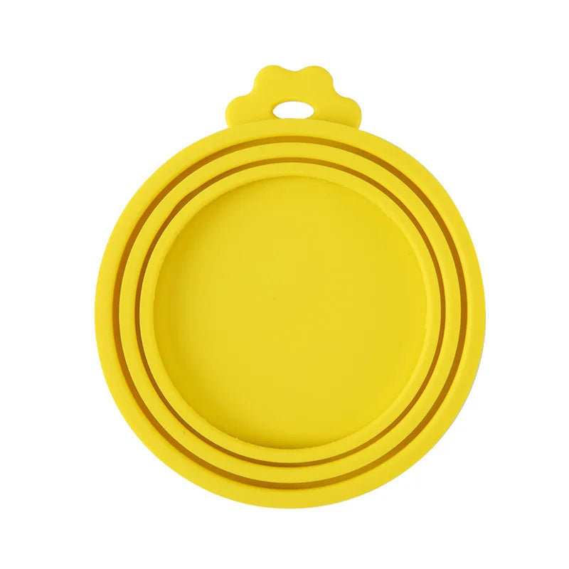 2-Piece Reusable Pet Food Can Cover & Spoon Set