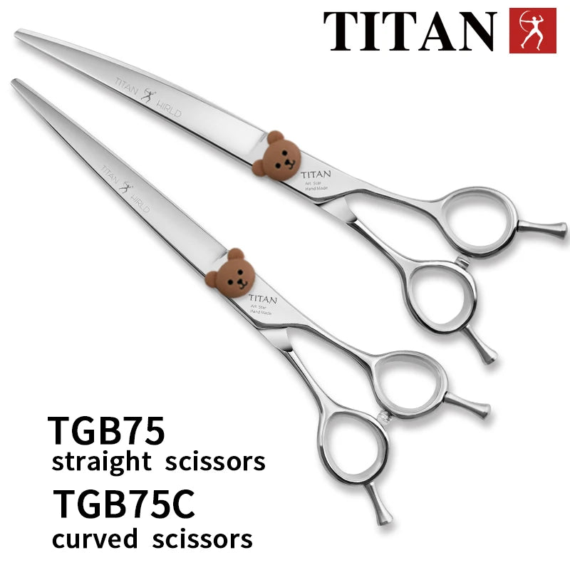 TITAN 7.0/7.5 inch Professional Pet Grooming Shears