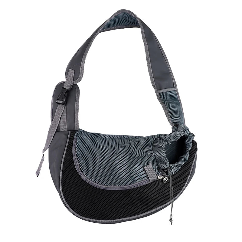 Travel Tote Shoulder Bags Mesh Pet Sling Carry Bag