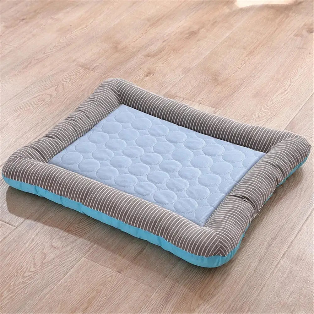 Ice Silk Cooling Pad Bed for Dogs & Cats