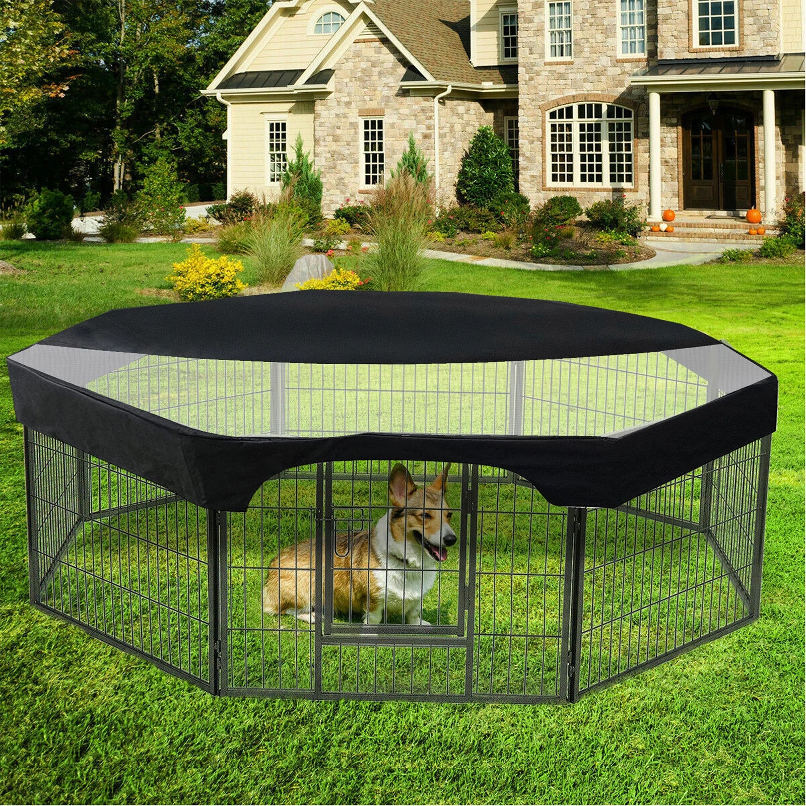 24-Inch Octagonal Pet Playpen Cover