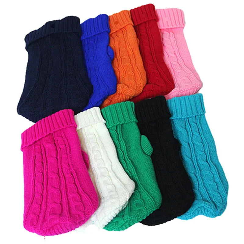 Knitted Chihuahua Puppy Pet Clothes
