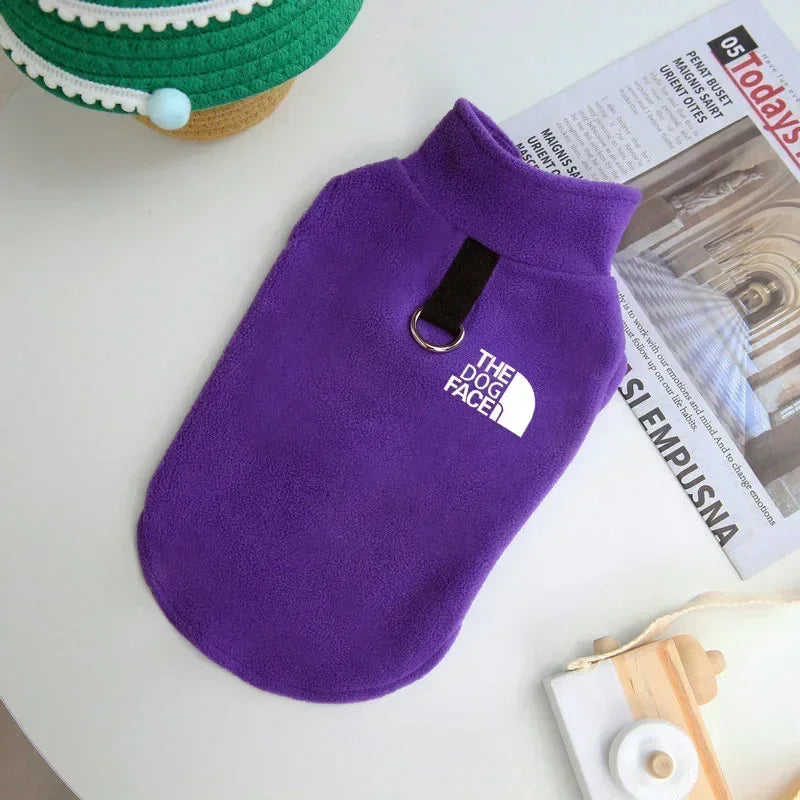 Fleece Warm Dog Sweater Vest