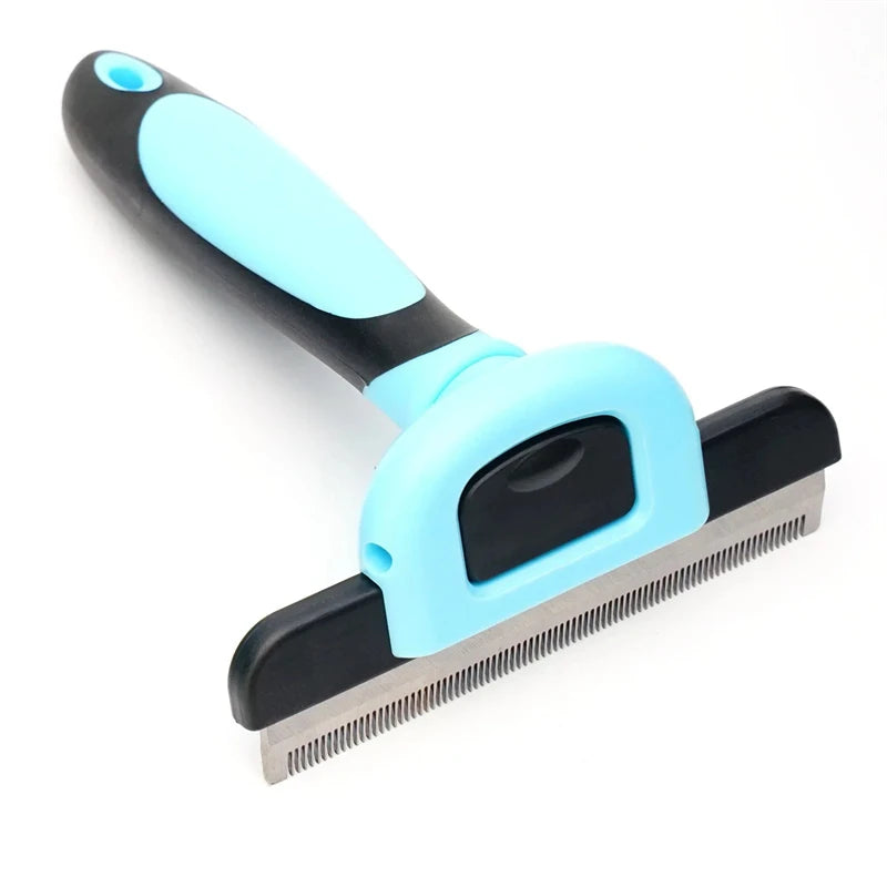Double Sided Shedding and Dematting Undercoat Rake Comb