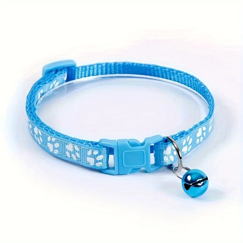 Adjustable Fashion Cat Collar with Bell