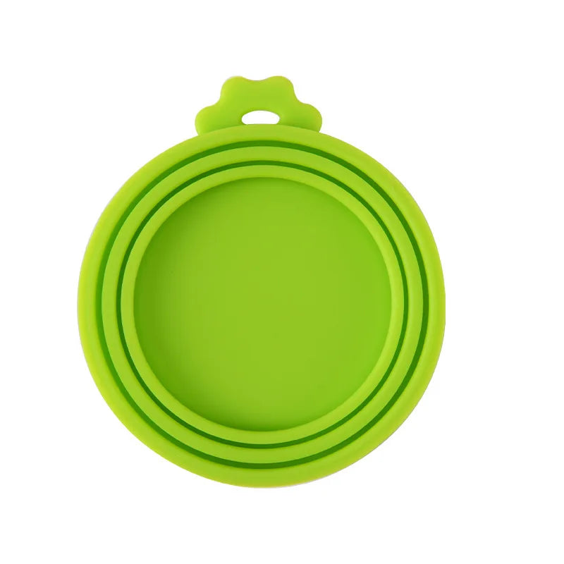 2-Piece Reusable Pet Food Can Cover & Spoon Set