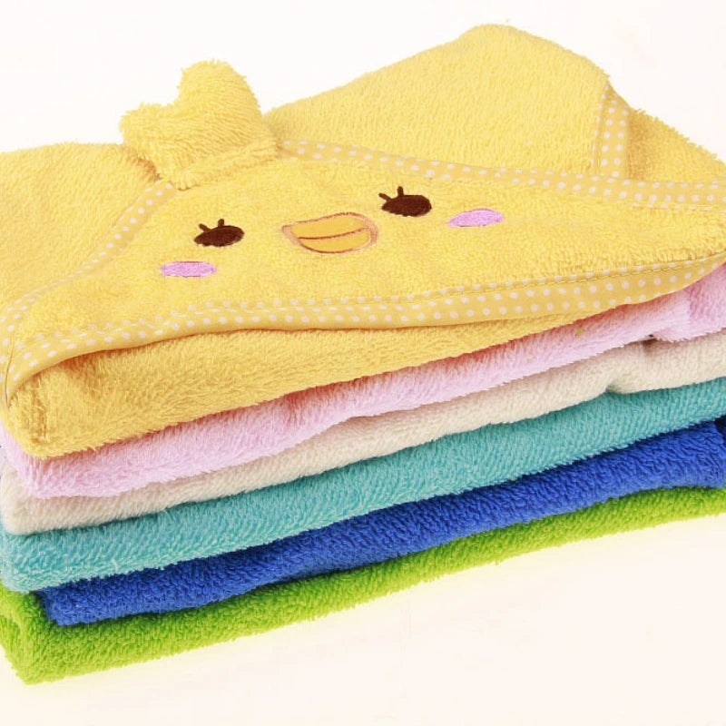 Cute Pet Dog Bath Towel – Super Absorbent Drying Towel with Hoodie for Dogs and Cats