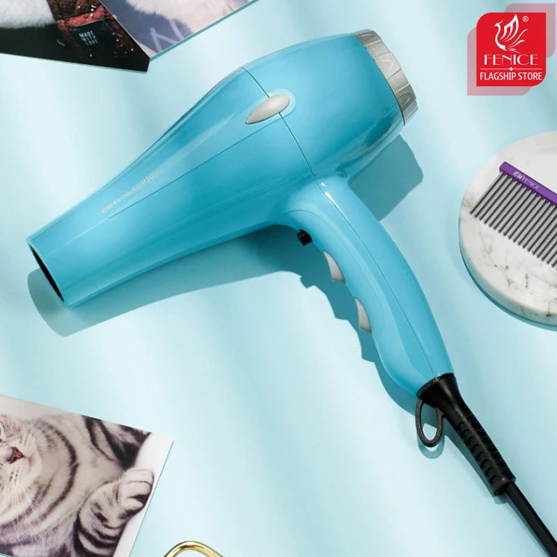 Fenice High-Power Pet Hair Dryer – Silent Water Blower for Quick Drying Dogs and Cats