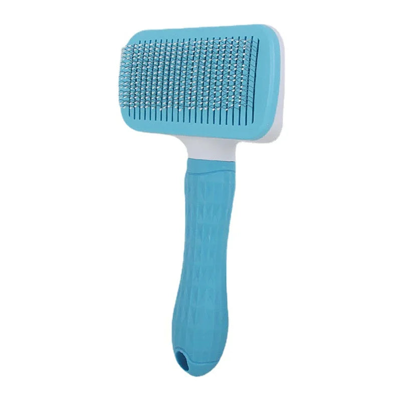 Pet Dog Hair Brush & Cat Comb - Stainless Steel Grooming Tool