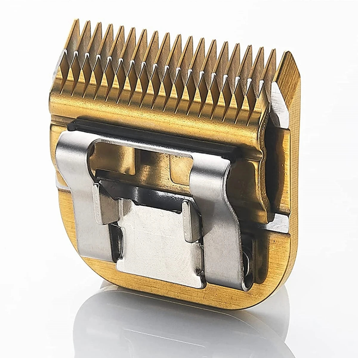 Gold Detachable Pet Grooming Clipper Stainless Steel Blades Set