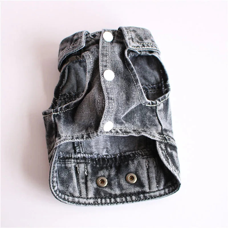 Jeans Jacket for small medium dogs