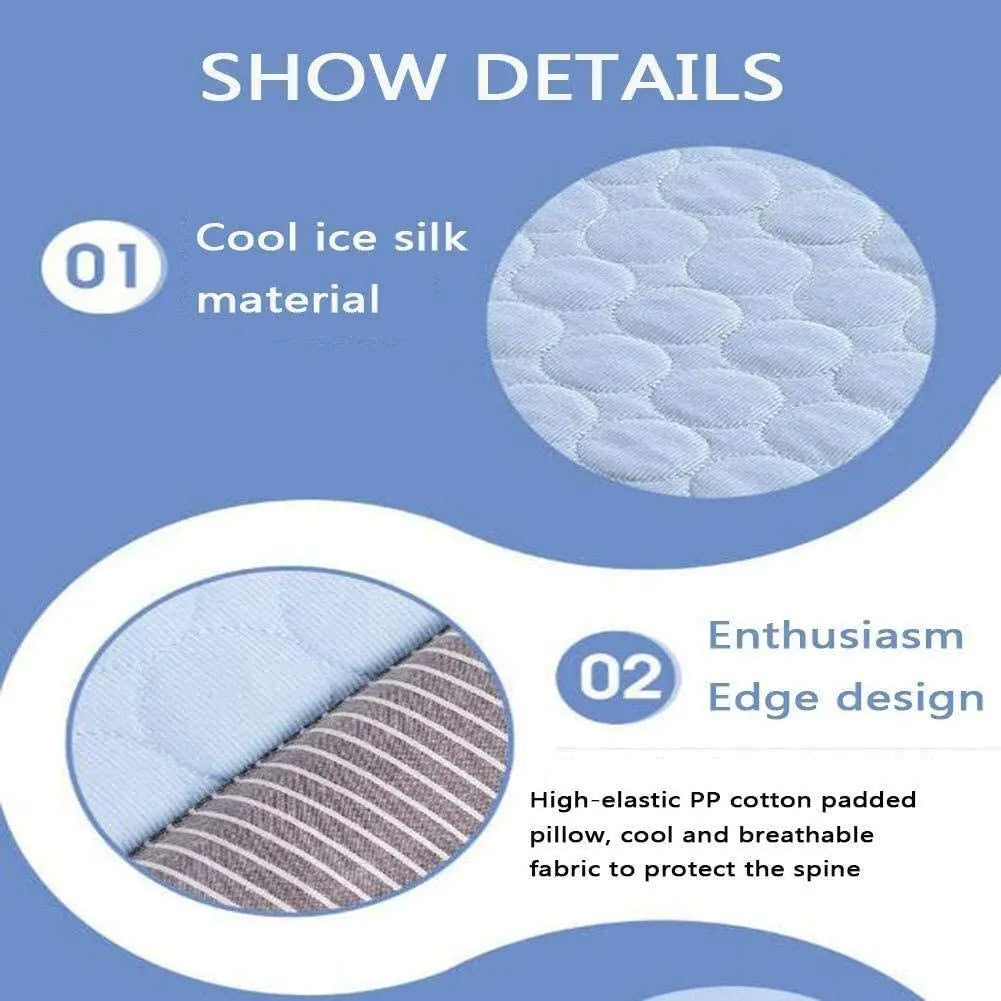 Ice Silk Cooling Pad Bed for Dogs & Cats