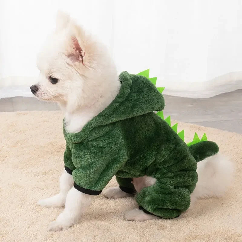 Fleece Soft Warm Dog Jumpsuit