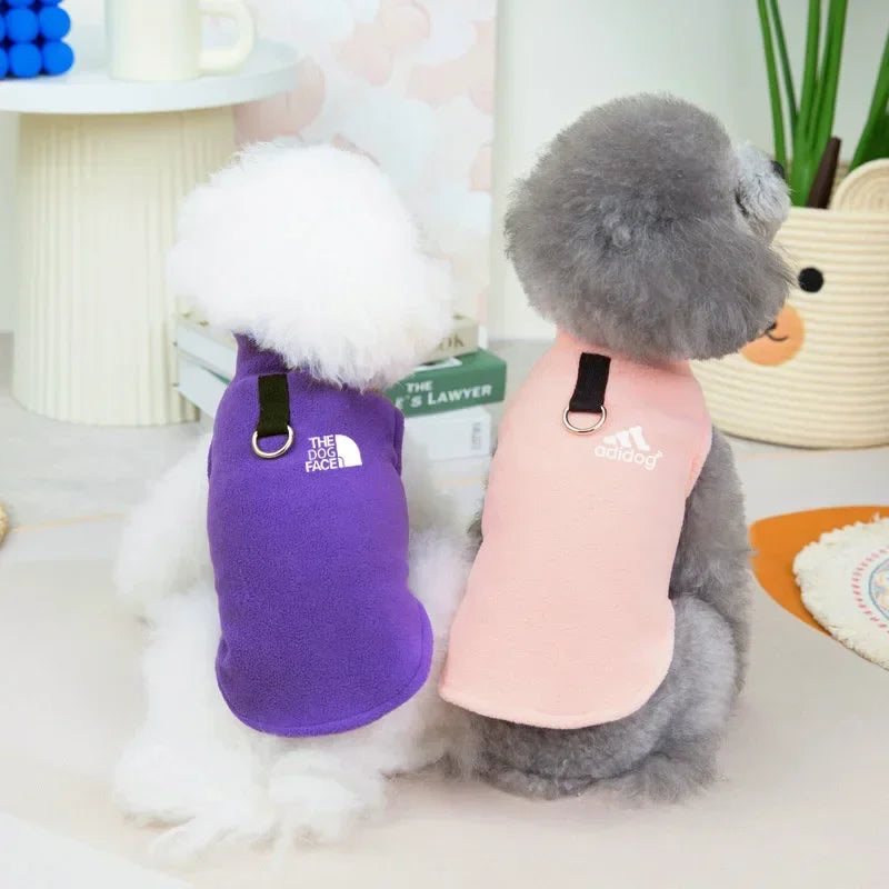 Fleece Warm Dog Sweater Vest