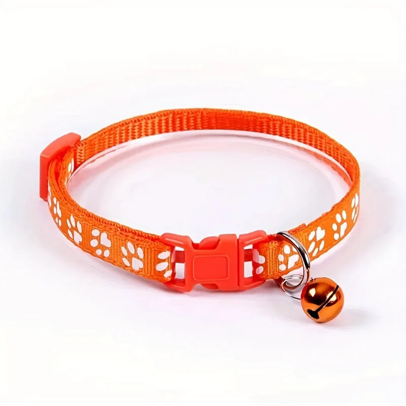 Adjustable Fashion Cat Collar with Bell