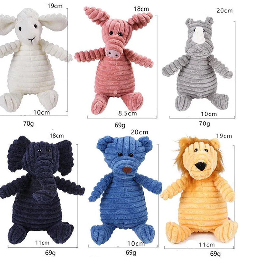 Bite Resistant Squeaky Plush Dog Toy